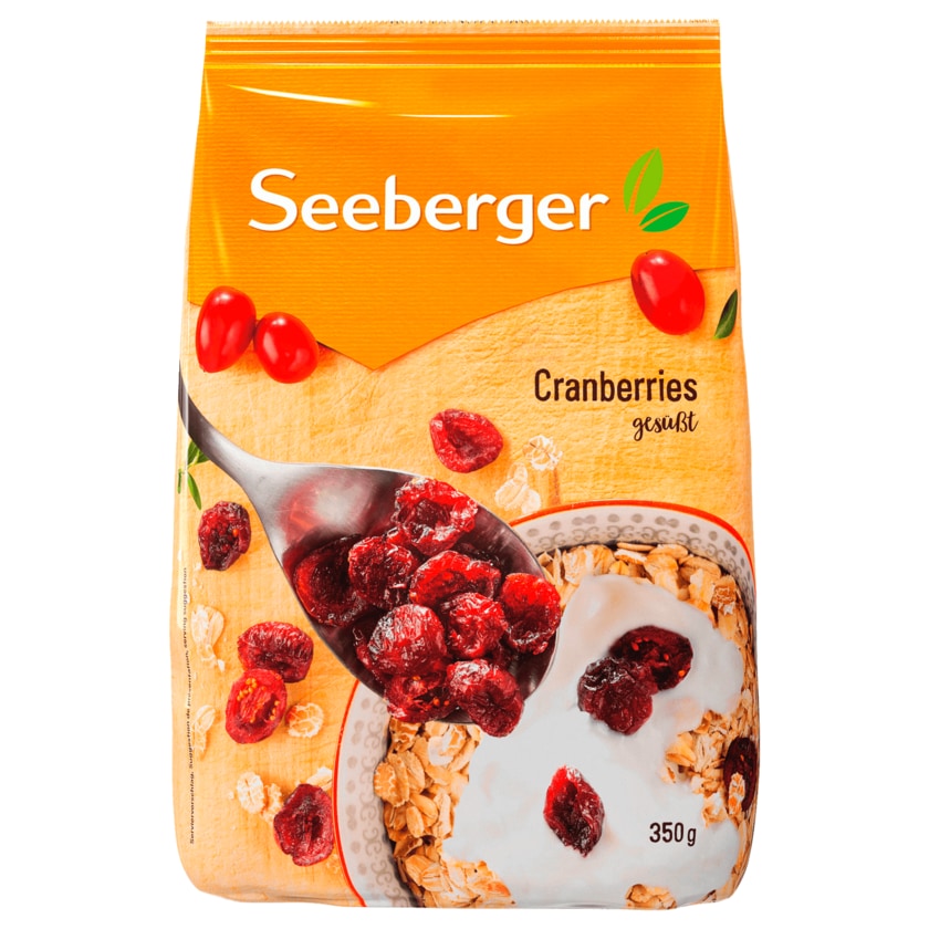 Seeberger Cranberries 350g
